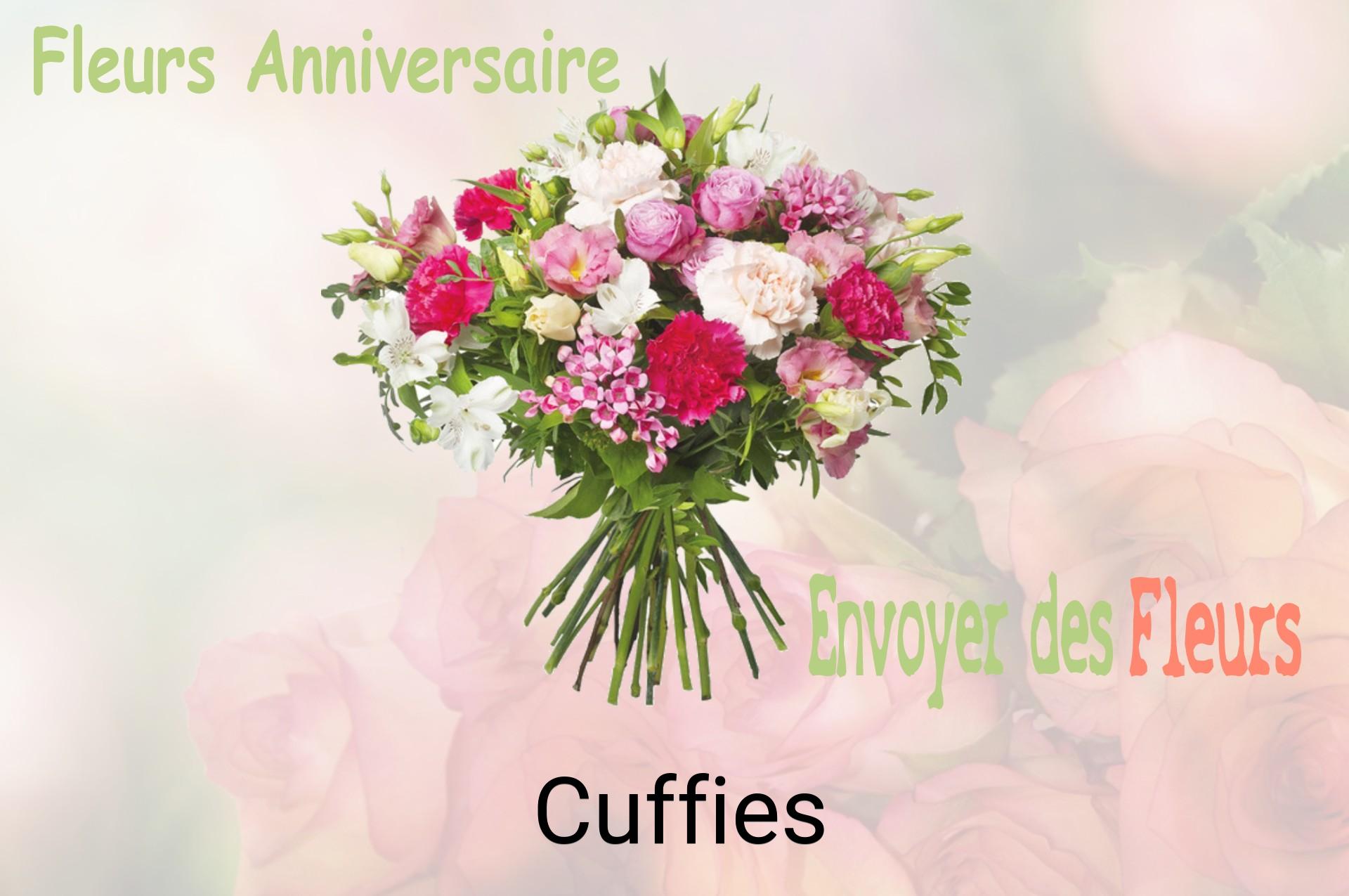 Bouquet de fleurs d’anniversaire livré à Cuffies
